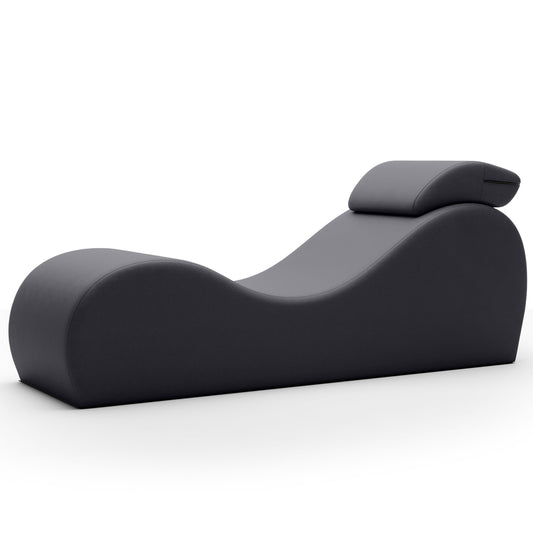 Lyza Lounger – Velvish, Faux Leather & Valkyrie Editions