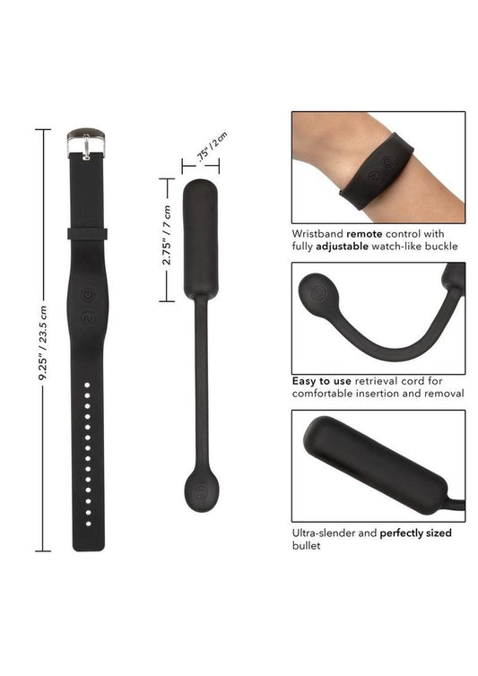 Petite Bullet with Wristband Remote