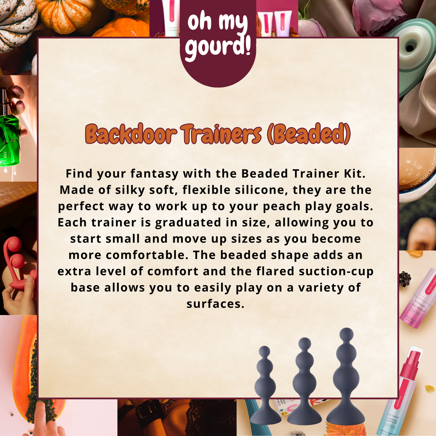 Backdoor Trainers Beaded