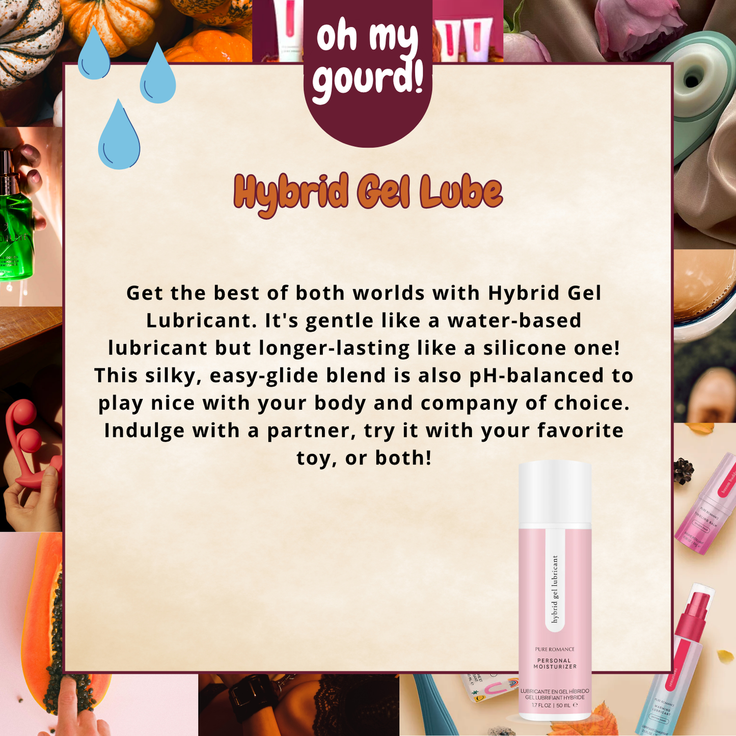 Hybrid Gel Lubricant