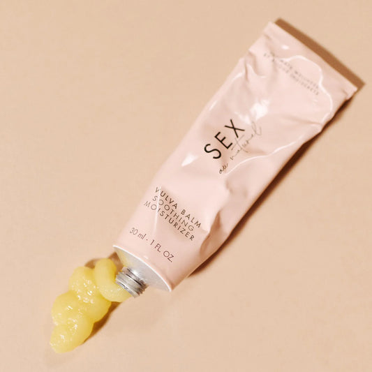 vulva balm moisturizer, intimate skin care, soothing vulva care