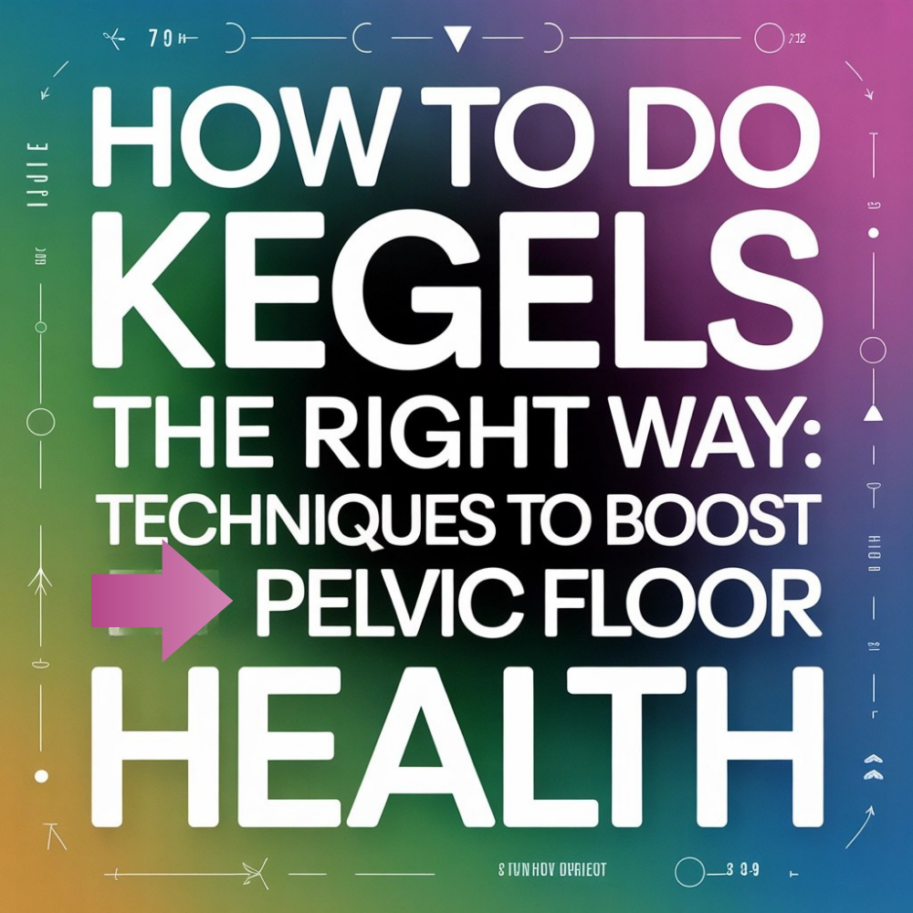 How to Do Kegels the Right Way: Techniques to Boost Libido and Pelvic Floor Health