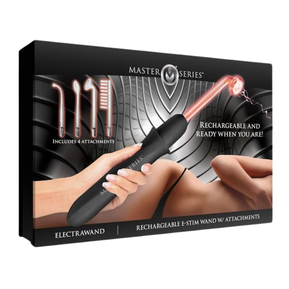 Elektrawand Rechargeable E-Stim Wand with Attachments