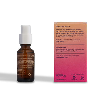 botanical arousal oil, Foria Awaken, natural intimacy oil