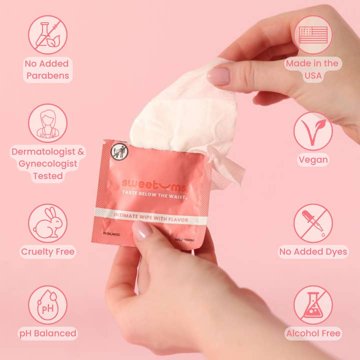 Sweetums Intimate Wipes