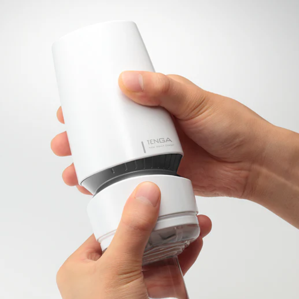 Aero Silver Ring stroker, adjustable vacuum cup, Tenga toy