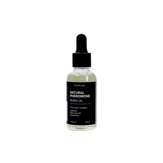 pheromone beard oil, argan jojoba beard care, soft beard oil