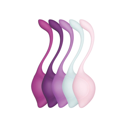 weighted kegel ball set, pelvic floor trainer, silicone kegel balls