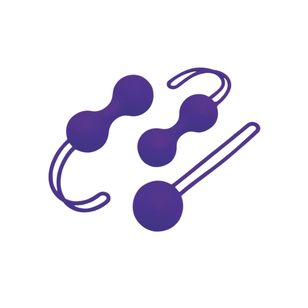 Squeeze kegel balls, weighted pelvic floor set, silicone trainer