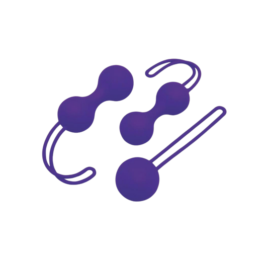 Squeeze kegel balls, weighted pelvic floor set, silicone trainer