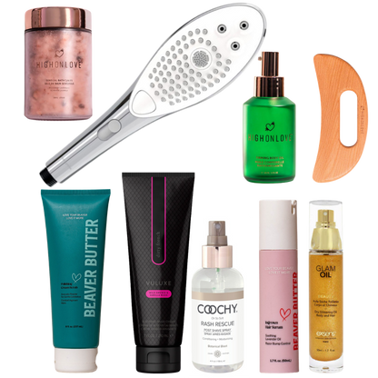 body ritual self-care set, exfoliation hydration body oil
