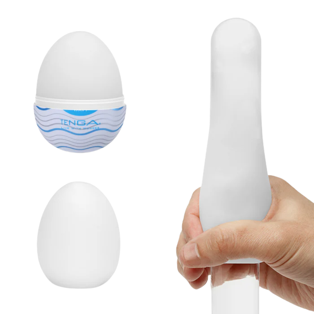 Tenga Egg Variety Pack, textured stroker eggs, six sensations