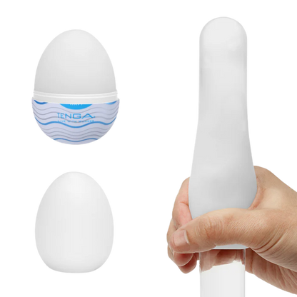 Tenga Egg Variety Pack, textured stroker eggs, six sensations