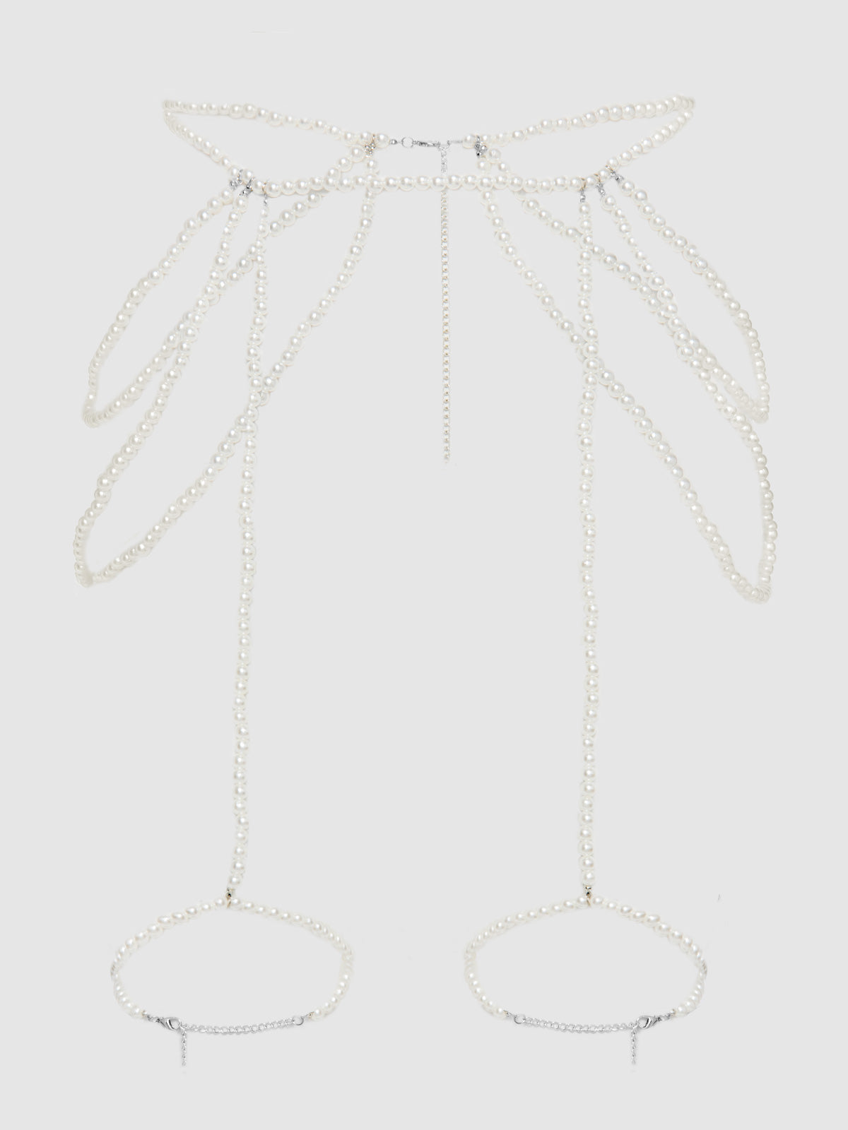 PEARL DRAPED GARTER