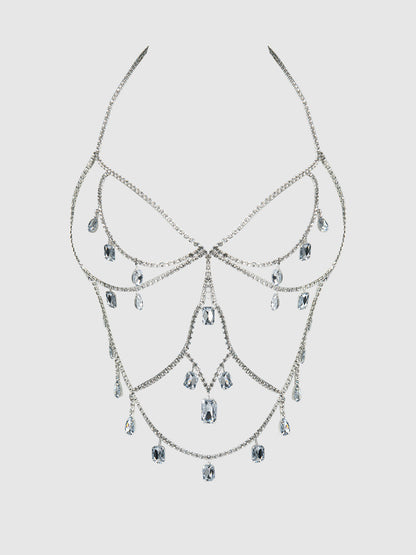 OVERSIZED RHINESTONE TOP