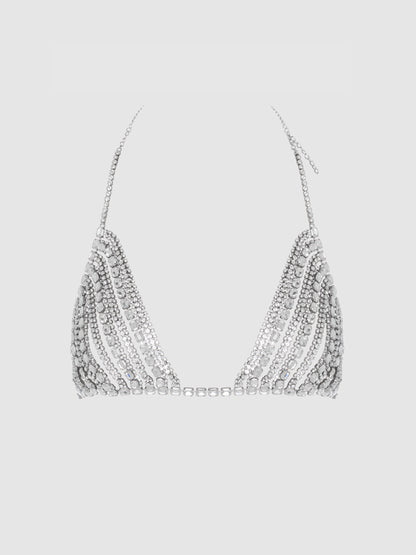 RHINESTONE MULTI STONE BRA