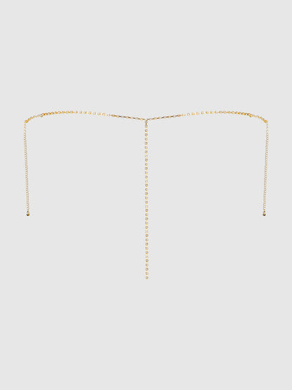 RHINESTONE V-FRONT PANTY