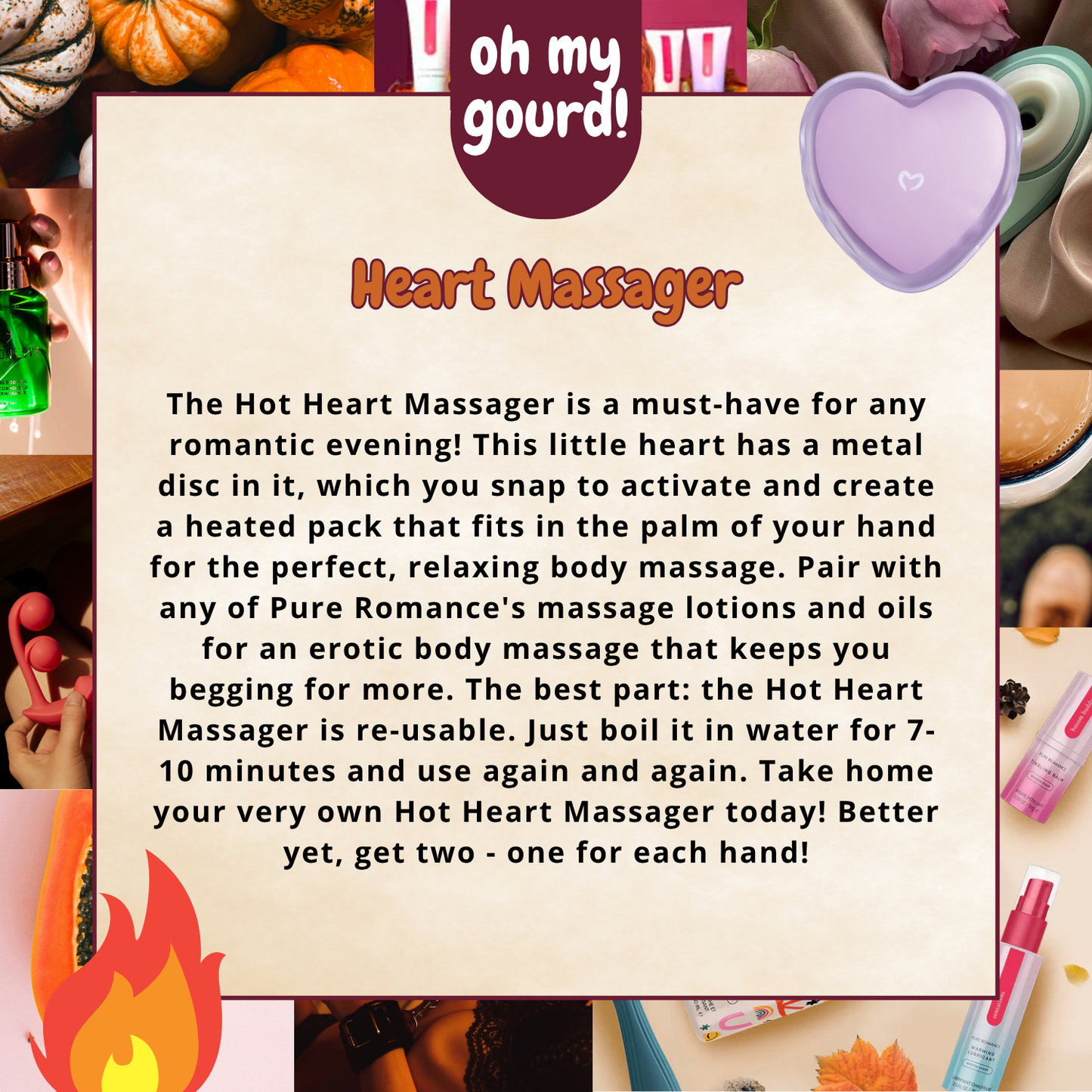 Heart Massager (Re-usable)