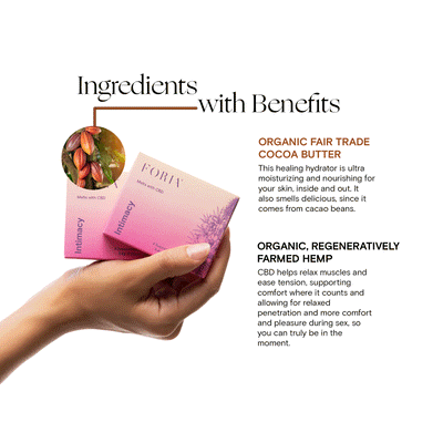 intimacy melts, internal moisture support, Foria melts