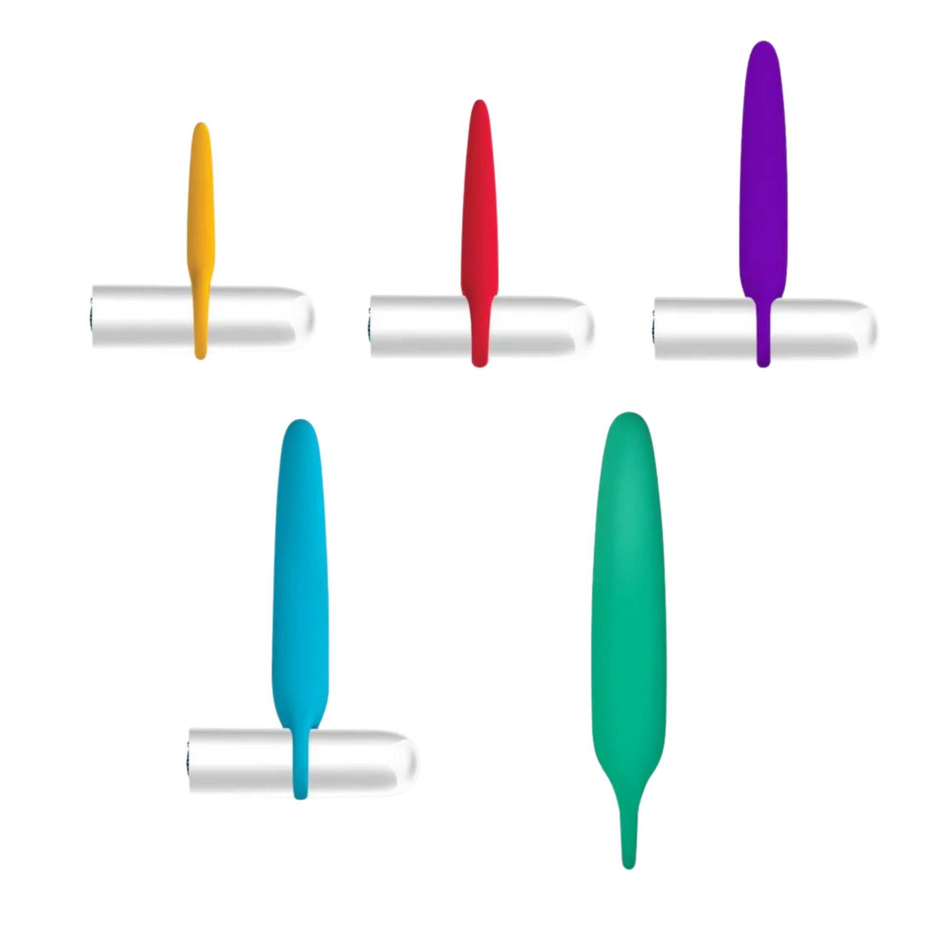 Kato vibrating dilator set, pelvic comfort kit, silicone dilators
