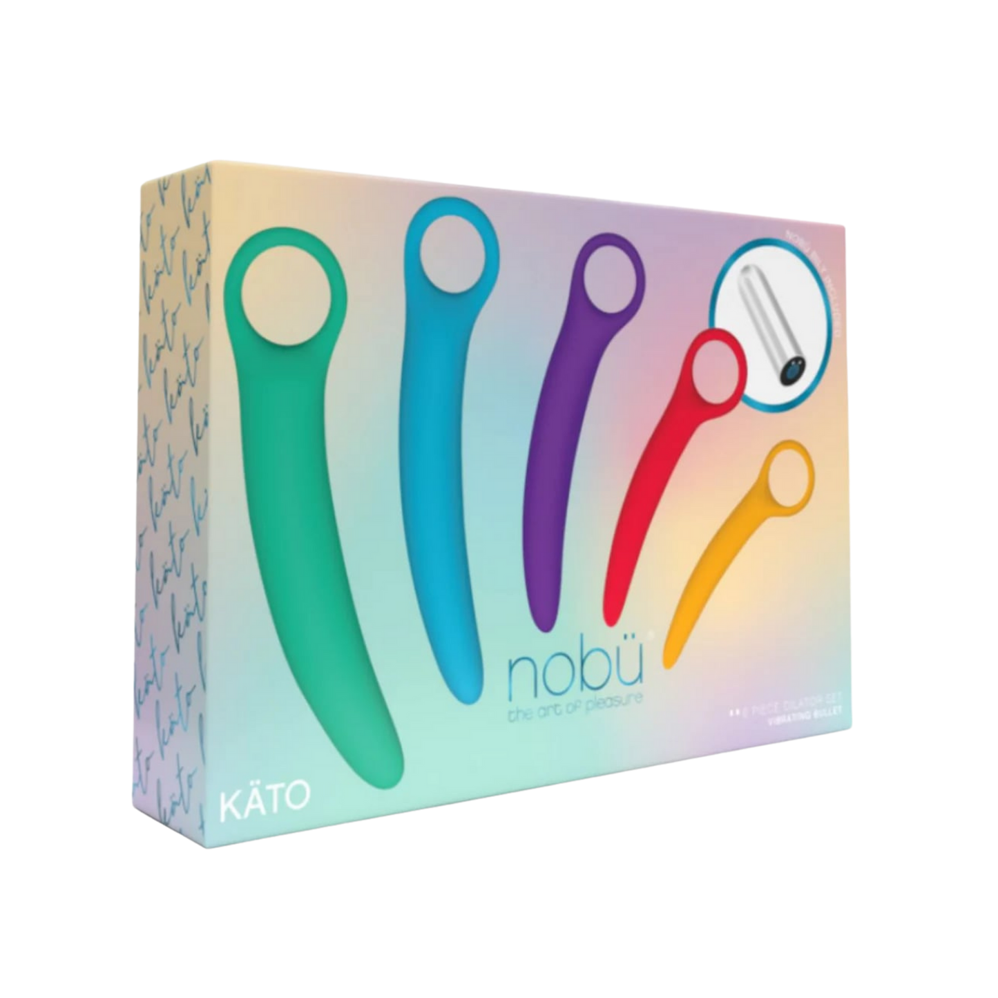 Kato vibrating dilator set, pelvic comfort kit, silicone dilators