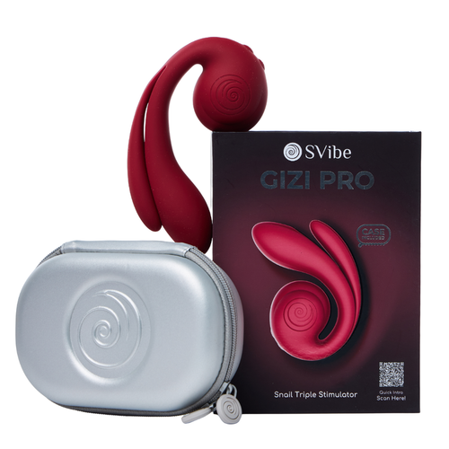 Gizi Pro wearable rabbit vibrator, dual stimulation toy