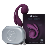 Gizi Pro wearable rabbit vibrator, dual stimulation toy