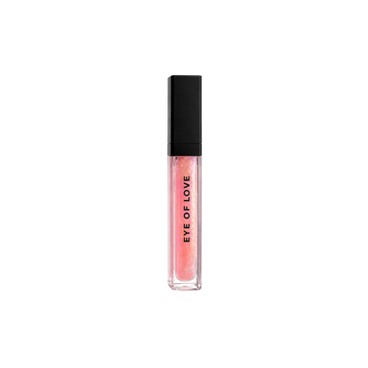 pheromone lip gloss, hydrating shine, fuller looking lips