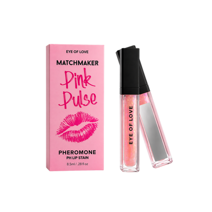 pheromone lip gloss, hydrating shine, fuller looking lips