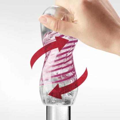 Spinner Brick stroker, spinning texture sleeve, Tenga Spinner