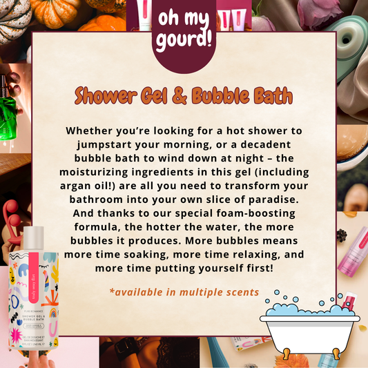 Shower Gel & Bubble Bath