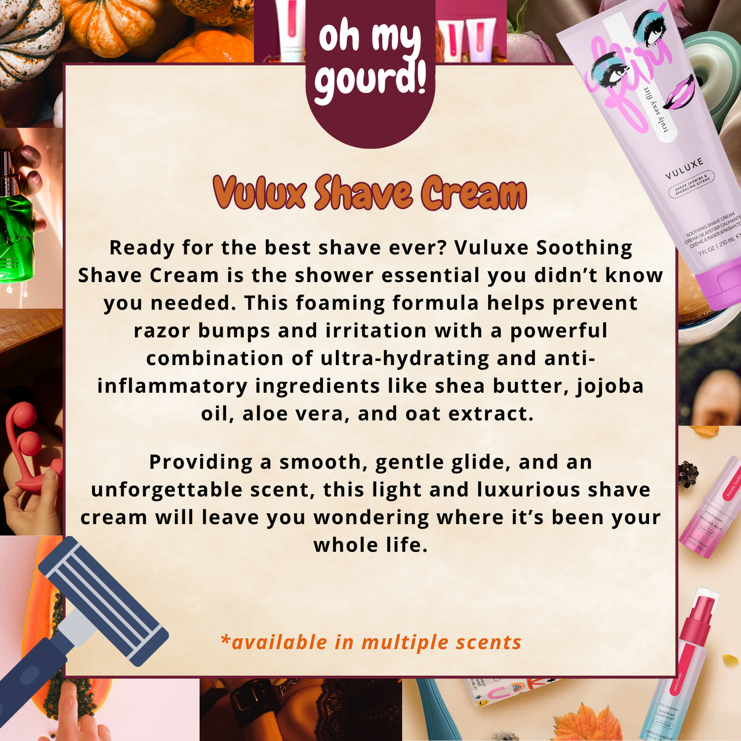 Vuluxe Shave Cream