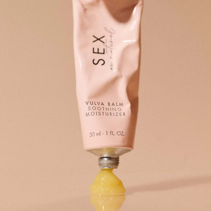 vulva balm moisturizer, intimate skin care, soothing vulva care