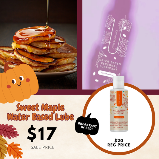 Water Based Lubricant - Sweet Maple