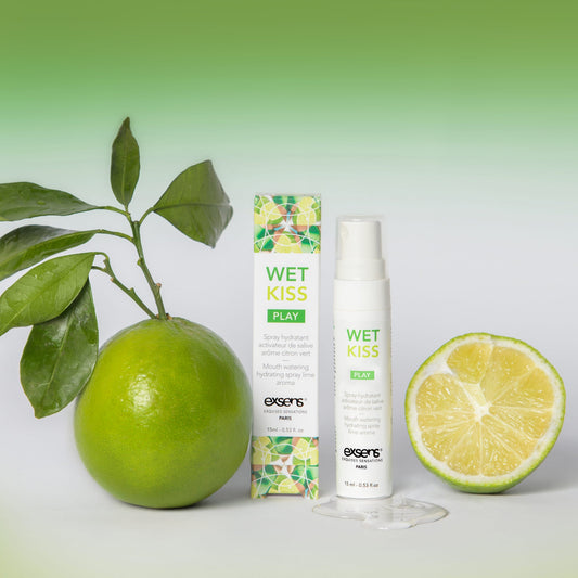 Wet Kiss oral spray, moisture support for intimacy