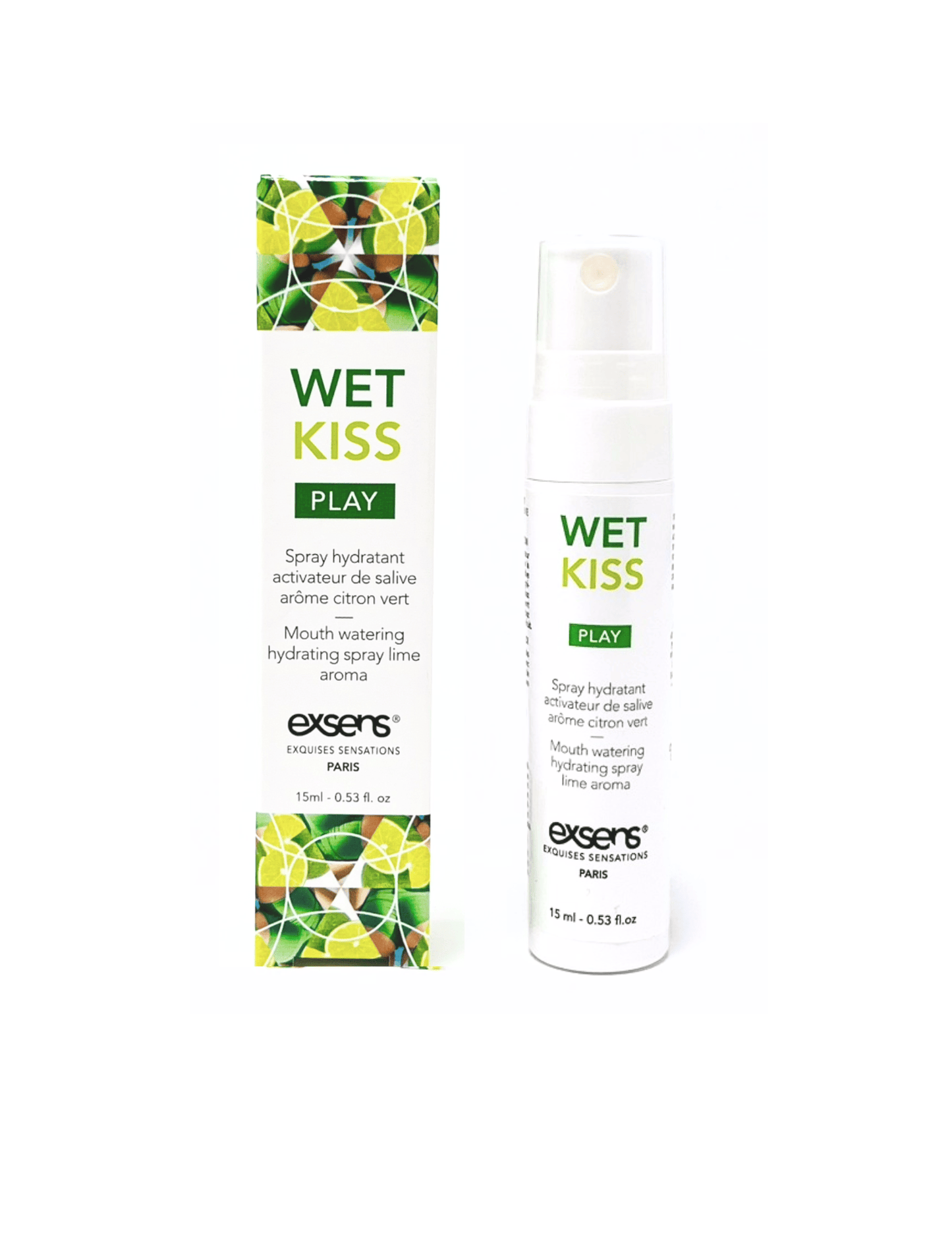 Wet Kiss oral spray, moisture support for intimacy